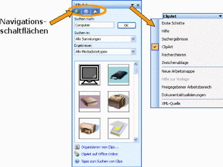 excel2003_aufgabenbereich
